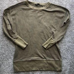 Banana Republic mesh shirt